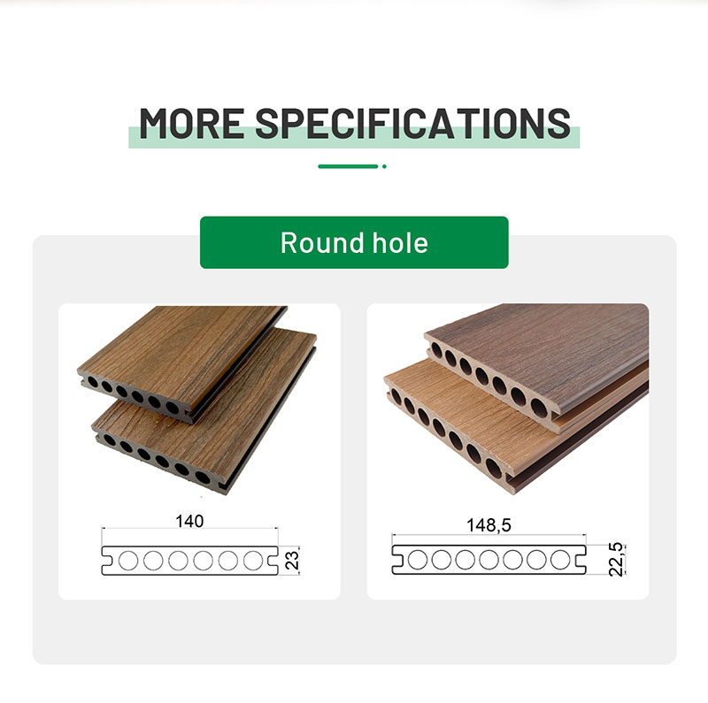 Co-extrusion decking detail （2）