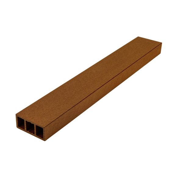 Teak color wpc handrail