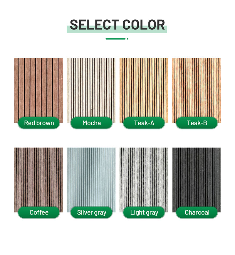 WPC Straight Grained Decking Detail 03