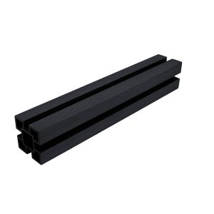 black wpc column