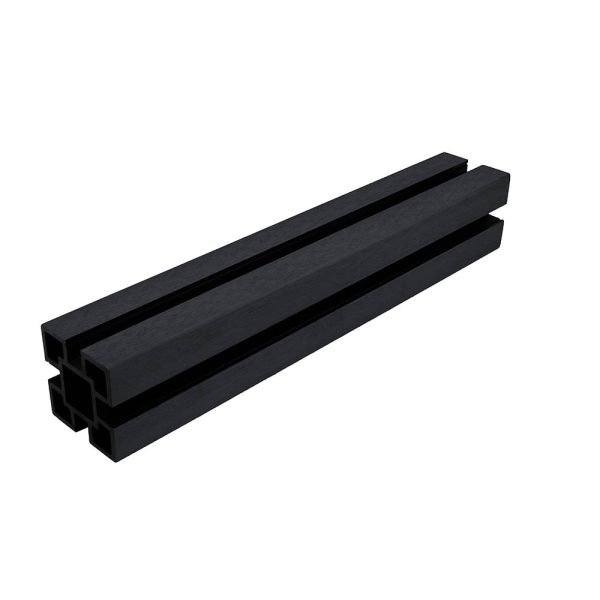 black wpc column