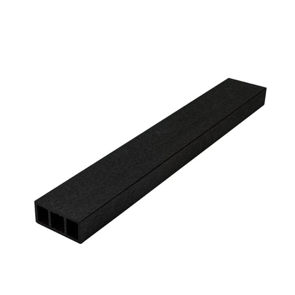 black wpc handrail