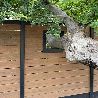 senlai wpc fence install effect