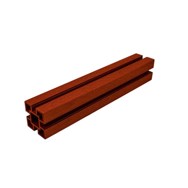 red brown wpc column