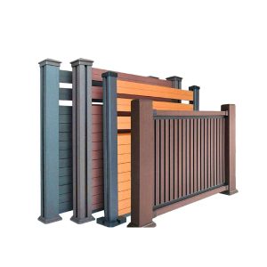 WPC privacy fence board for outdoor garden fencing