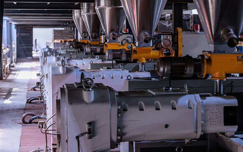 factory picture with machine