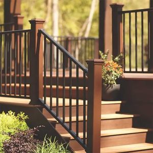 wpc railing and pavilion