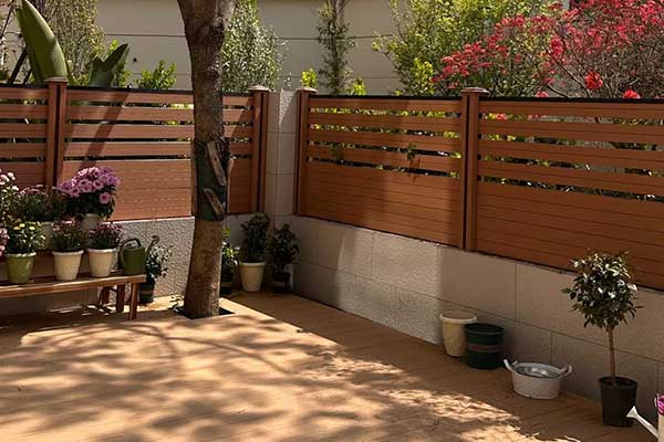 Eco WPC Fence Perfect Outdoor Fencing Solution - Senlai WPC