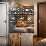 bathroom And bedroom wpc door