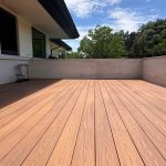 new design wpc decking application