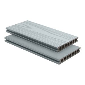 148mm width wpc mocha white 2nd decking (1)