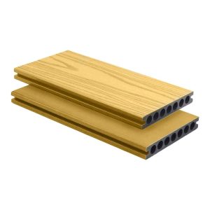bright yellow wpc decking co extrusion (2)