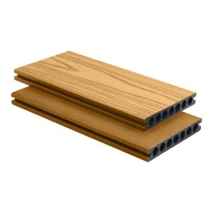 light yellow wpc co extrusion decking (2)