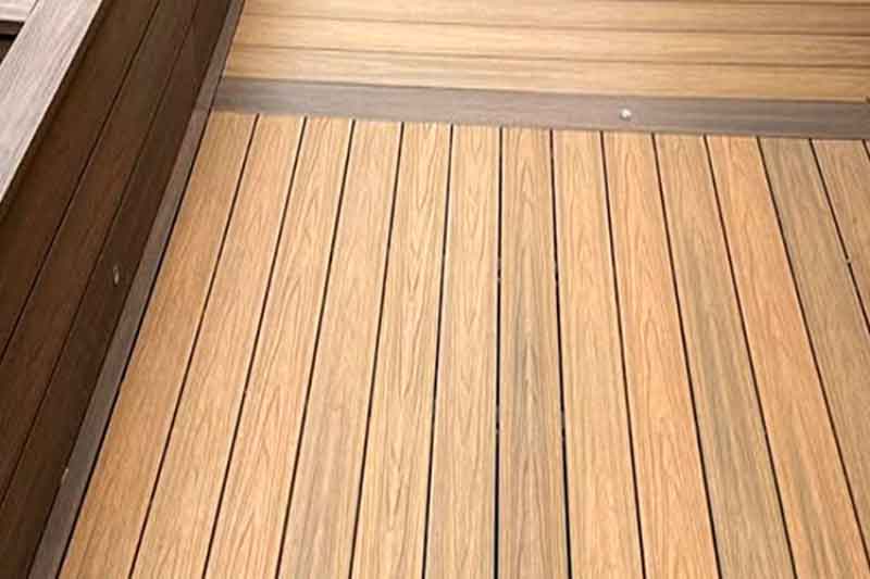 Aluminum Core WPC Decking usage (1)
