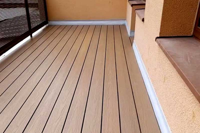 teak wpc capped decking (3)