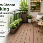 How to Choose Decking for Small Balconies and Patios