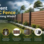 How to Prevent WPC Fence from Strong Winds?