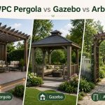 WPC Pergola vs Gazebo vs Arbor: What Is the Difference?