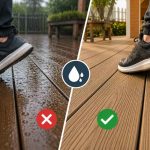 Why Does Embossed WPC Decking Feel Slippery After Rain?