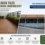 Do WPC Deck Tiles Need Drainage Underneath?