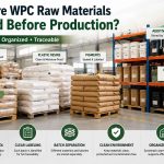 How Are WPC Raw Materials Stored Before Production?