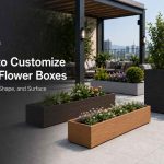 How to Customize WPC Flower Box: Size Color Shape & Surface?