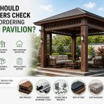 What Should Importers Check Before Ordering a WPC Pavilion?
