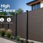 8 ft High WPC Fence: Posts, Wind Load and Foundation Requirements