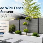 Capped WPC Fence Manufacturer Protected Composite Fencing