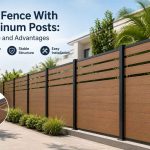 WPC Fence With Aluminum Posts: Structure and Advantages