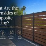 Composite fencing disadvantages including higher cost, thermal expansion, installation requirements and quality differences