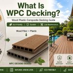 Wood plastic composite decking materials, board structure and outdoor application