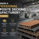 What Makes a Professional Composite Decking Manufacturer?