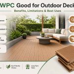 Wood plastic composite decking benefits, limitations and suitable outdoor applications