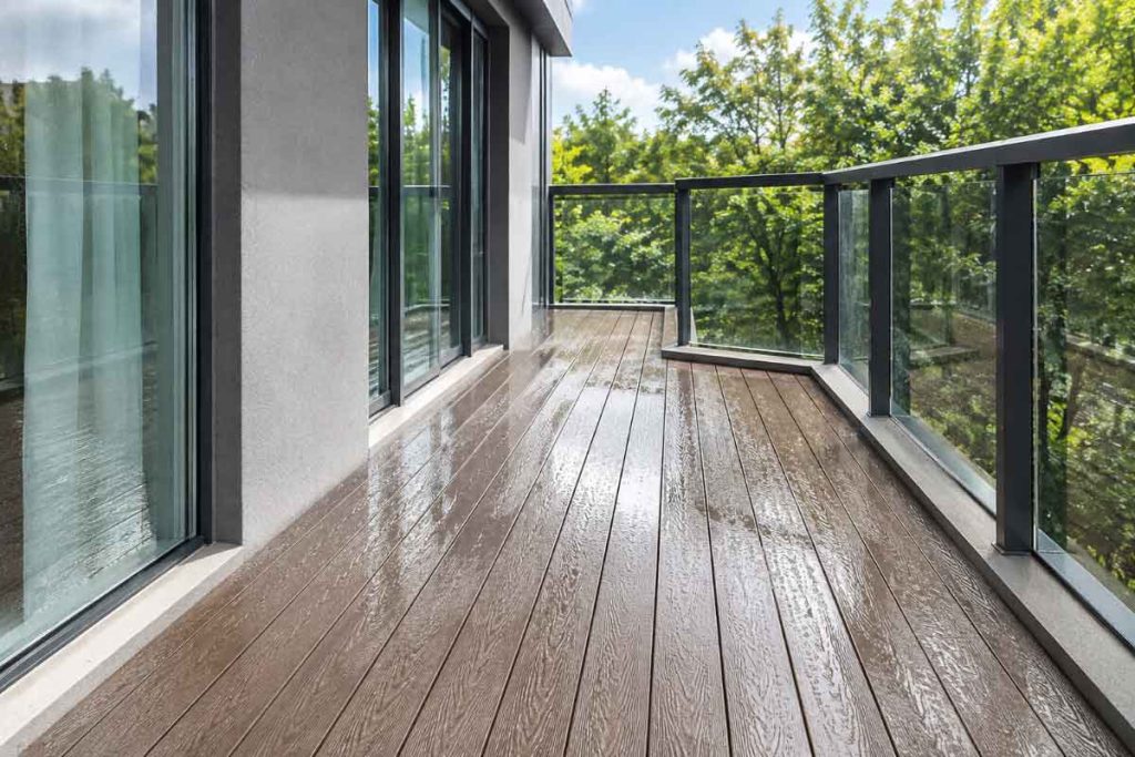 waterproof wpc decking