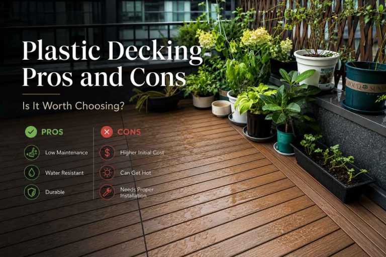Plastic Decking Pros and Cons: Is It Worth Choosing?